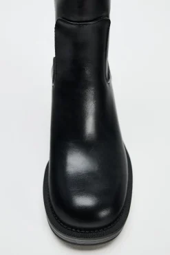 Sale BOTA TACÓN ANCHO Mujer Zapatos