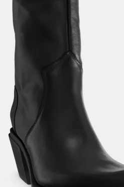 Fashion BOTA TACÓN COWBOY PIEL Mujer Zapatos