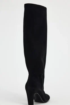 New BOTA TACÓN EFECTO TERCIOPELO Mujer Zapatos