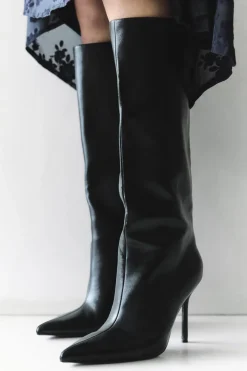 Clearance BOTA TACÓN PESPUNTE Mujer Zapatos