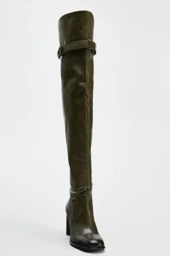 Discount BOTA TACÓN PIEL Mujer Zapatos