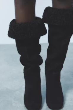 Discount BOTA TACÓN SERRAJE Mujer Zapatos