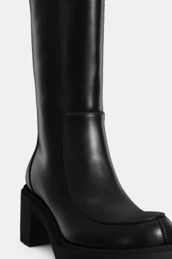 Discount BOTA TACÓN SUELA DENTADA Mujer Zapatos