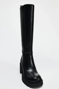 Discount BOTA TACÓN SUELA DENTADA Mujer Zapatos