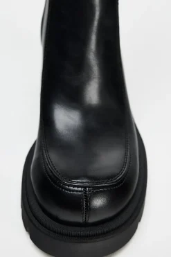 Discount BOTA TACÓN SUELA DENTADA Mujer Zapatos