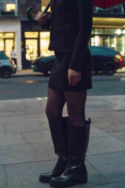 Best BOTA TACÓN SUELA TRACK Mujer Zapatos