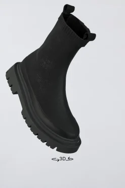 Niños ZARA 6 - 14 Años·Zapatos<BOTIN CALCETÍN