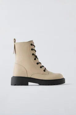 Niños ZARA 6 - 14 Años·Zapatos<BOTIN CORDONES