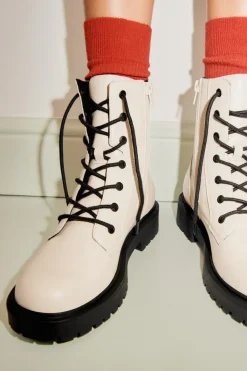 Niños ZARA 6 - 14 Años·Zapatos<BOTIN CORDONES