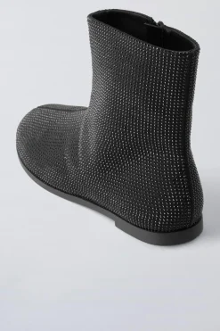 Niños ZARA 6 - 14 Años·Zapatos<BOTÍN BRILLOS