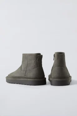 Niños ZARA 6 - 14 Años·Zapatos<BOTÍN CAÑA BAJA