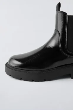 Niños ZARA 6 - 14 Años·Zapatos<BOTÍN CHAROL