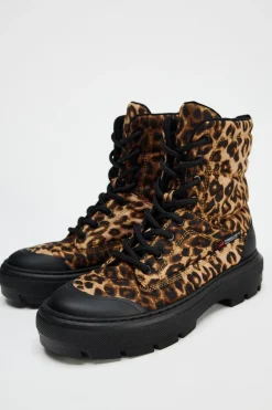 Fashion BOTÍN DEPORTIVO ESTAMPADO ANIMAL 3M THINSULATE Mujer Zapatos