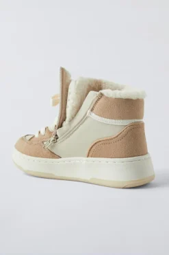 Niños ZARA 6 - 14 Años·Zapatos|6 - 14 Años·Zapatos<BOTÍN DEPORTIVO FORRADO