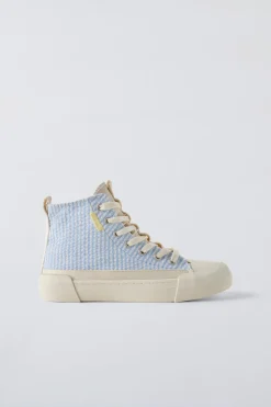 Niños ZARA 6 - 14 Años·Zapatos|6 - 14 Años·Zapatos<BOTÍN DEPORTIVO RAYAS