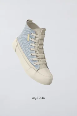 Niños ZARA 6 - 14 Años·Zapatos|6 - 14 Años·Zapatos<BOTÍN DEPORTIVO RAYAS