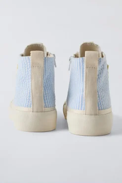 Niños ZARA 6 - 14 Años·Zapatos|6 - 14 Años·Zapatos<BOTÍN DEPORTIVO RAYAS