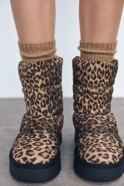 Fashion BOTÍN EFECTO ACOLCHADO PLATAFORMA Mujer Zapatos