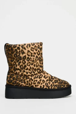 Fashion BOTÍN EFECTO ACOLCHADO PLATAFORMA Mujer Zapatos