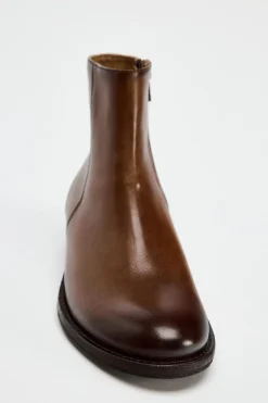 Discount BOTÍN EFECTO DESGASTADO PIEL Mujer Zapatos