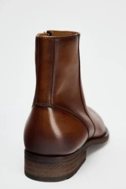 Discount BOTÍN EFECTO DESGASTADO PIEL Mujer Zapatos