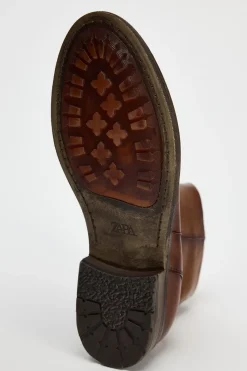 Discount BOTÍN EFECTO DESGASTADO PIEL Mujer Zapatos