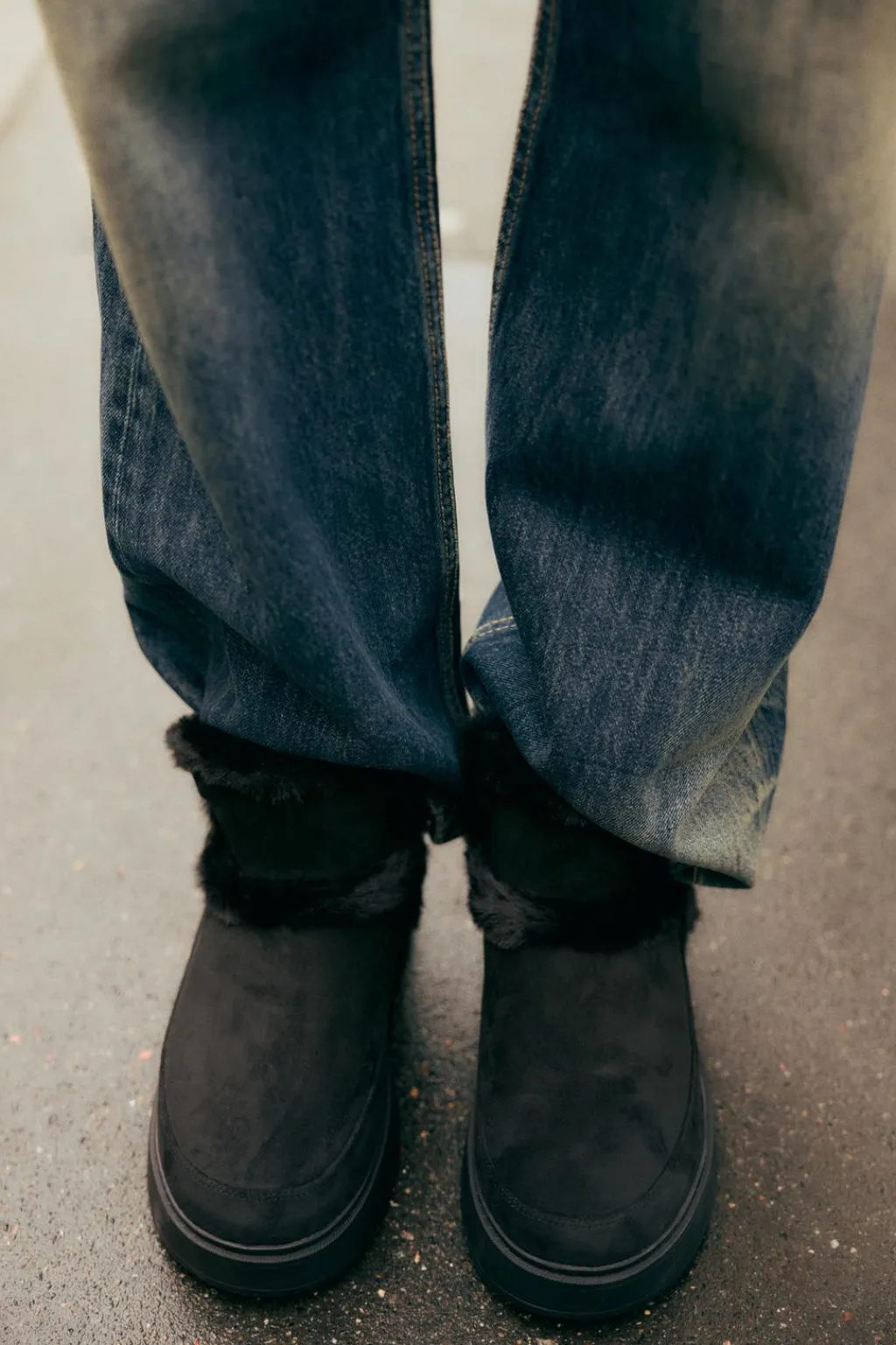 Discount BOTÍN EFECTO PELO Mujer Zapatos