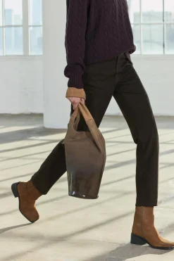 Fashion BOTÍN PESPUNTES SERRAJE Mujer Zapatos