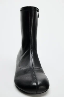 Discount BOTÍN PIEL PLANO Mujer Zapatos