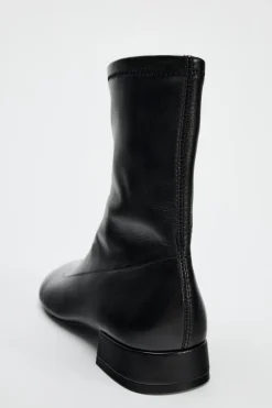 Discount BOTÍN PIEL PLANO Mujer Zapatos