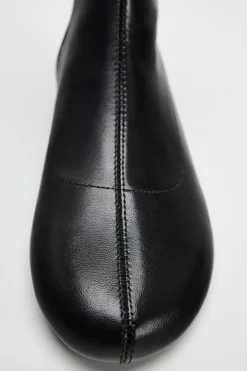 Discount BOTÍN PIEL PLANO Mujer Zapatos