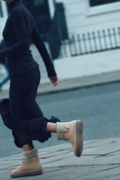 Outlet BOTÍN PLANO CALCETÍN Mujer Zapatos