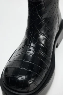 Clearance BOTÍN PLANO EFECTO COCO Mujer Zapatos