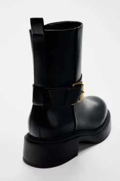 Sale BOTÍN PLANO HEBILLA Mujer Zapatos