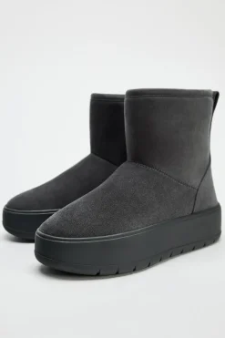 Sale BOTÍN PLATAFORMA EFECTO PELO Mujer Zapatos