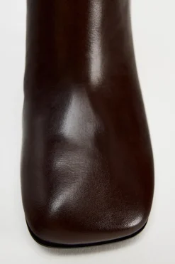 Sale BOTÍN PUNTA CUADRADA PIEL Mujer Zapatos