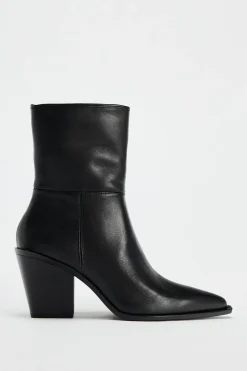 New BOTÍN PUNTA PIEL Mujer Zapatos