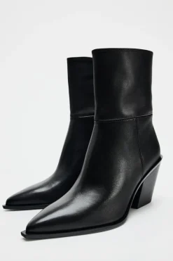 New BOTÍN PUNTA PIEL Mujer Zapatos