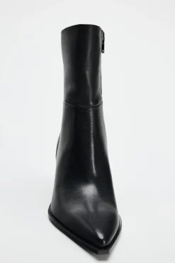 New BOTÍN PUNTA PIEL Mujer Zapatos