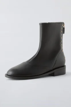 Niños ZARA 6 - 14 Años·Zapatos<BOTÍN TACHAS