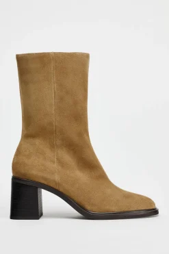 Fashion BOTÍN TACÓN ANCHO SERRAJE Mujer Zapatos