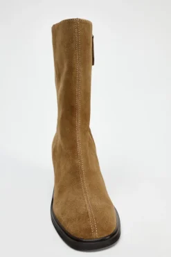 Fashion BOTÍN TACÓN ANCHO SERRAJE Mujer Zapatos