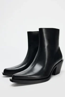 New BOTÍN TACÓN COWBOY Mujer Zapatos