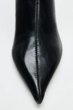 Clearance BOTÍN TACÓN FINO EFECTO ACHAROLADO Mujer Zapatos