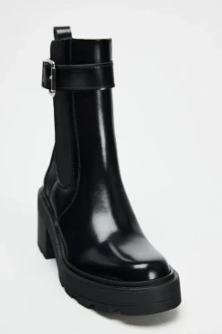 Best BOTÍN TACÓN HEBILLA Mujer Zapatos