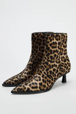 Best BOTÍN TACÓN KITTEN ESTAMPADO ANIMAL Mujer Zapatos