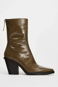 Outlet BOTÍN TACÓN PIEL Mujer Zapatos