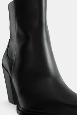 Clearance BOTÍN TACÓN PIEL Mujer Zapatos