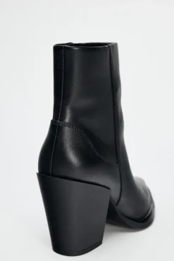 Clearance BOTÍN TACÓN PIEL Mujer Zapatos