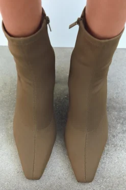 Hot BOTÍN TACÓN TEJIDO Mujer Zapatos